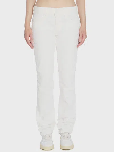 For All Mankind White Jeans