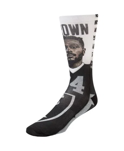 For Bare Feet Men's Antonio Brown Las Vegas Raiders Champs Crew Socks In Multi