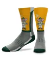 FOR BARE FEET MEN'S FOR BARE FEET OAKLAND ATHLETICS MASCOT SNOOP V-CURVE CREW SOCKS