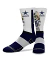 For Bare Feet Youth Boys And Girls  Dallas Cowboys Mascot Snoop Crew Socks In Multi