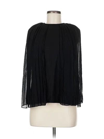 Pre-owned For Cynthia 3/4 Sleeve Blouse In Black