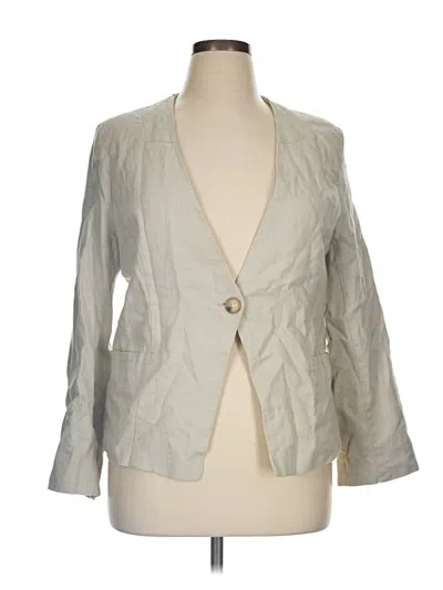 Pre-owned For Cynthia Blazer Jacket In Gray