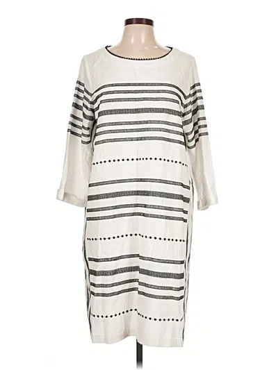 Pre-owned For Cynthia Casual Dress In Ivory