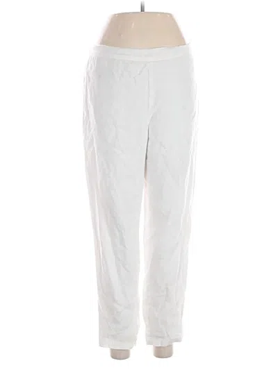 Pre-owned For Cynthia Casual Pants In White