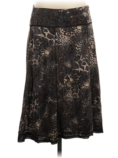 Pre-owned For Cynthia Casual Skirt In Black