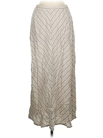 Pre-owned For Cynthia Casual Skirt In Silver