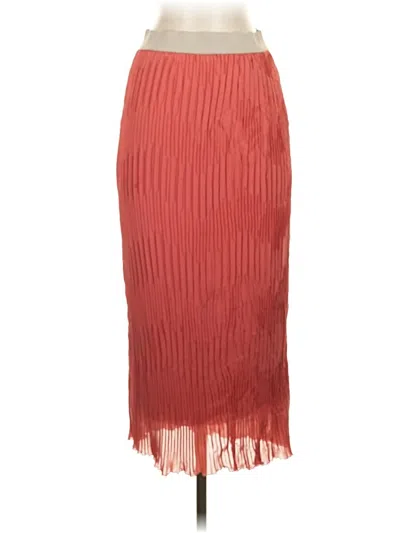 Pre-owned For Cynthia Formal Skirt In Red