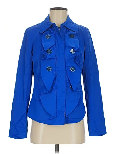 Pre-owned For Cynthia Jacket In Blue
