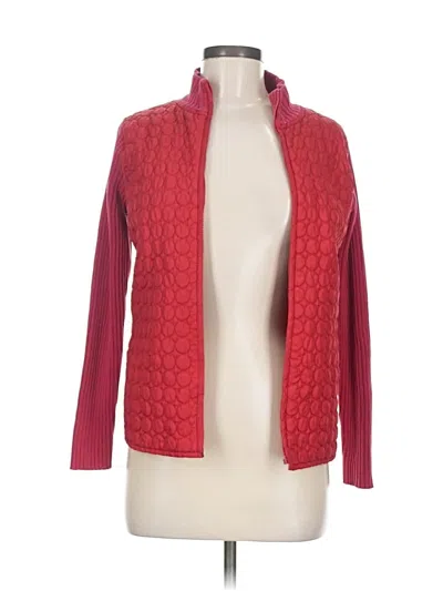 Pre-owned For Cynthia Jacket In Red