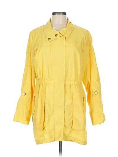 Pre-owned For Cynthia Jacket In Yellow