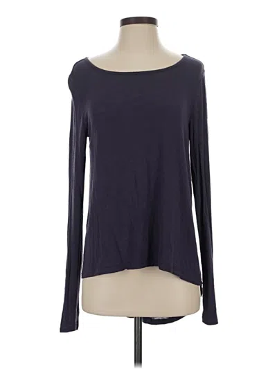Pre-owned For Cynthia Long Sleeve T-shirt In Gray