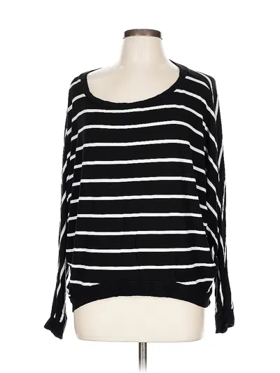 Pre-owned For Cynthia Pullover Sweater In Black