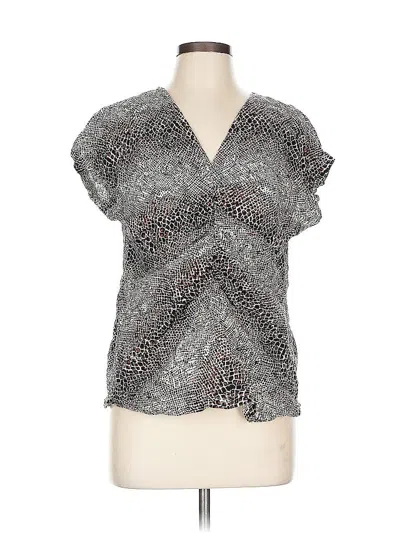 Pre-owned For Cynthia Short Sleeve T-shirt In Silver