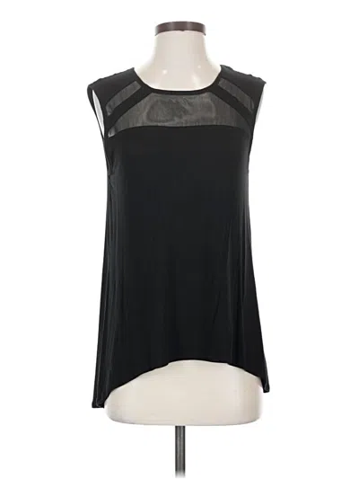 Pre-owned For Cynthia Sleeveless Blouse In Black