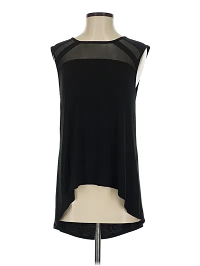 Pre-owned For Cynthia Sleeveless Blouse In Black