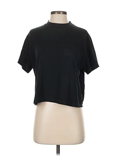 Pre-owned For Days Short Sleeve Turtleneck In Black