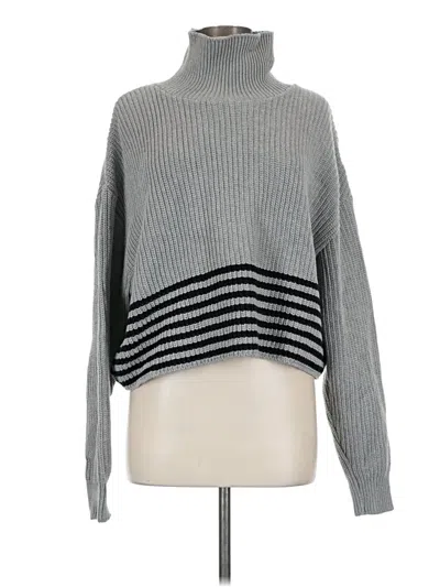 Pre-owned For Days Turtleneck Sweater In Gray