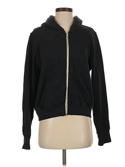 Pre-owned For Days Zip Up Hoodie In Black