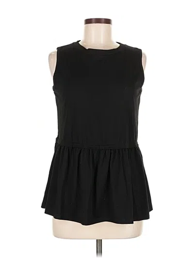 Pre-owned For G And Pl Sleeveless Blouse In Black