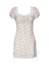 For Love &amp; Lemons Maxine Mini Dress In Pink