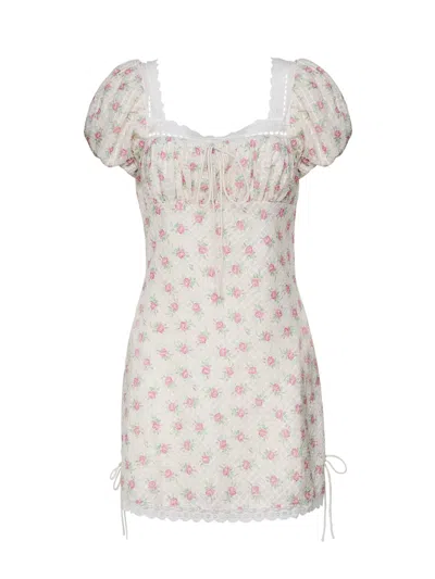 For Love &amp; Lemons Maxine Mini Dress In Pink