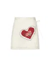 For Love &amp; Lemons Miniskirt Mi Amore In White