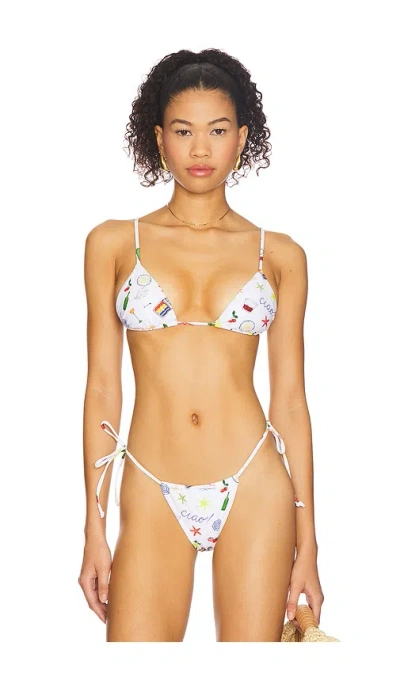 For Love & Lemons Bay Bikini Top