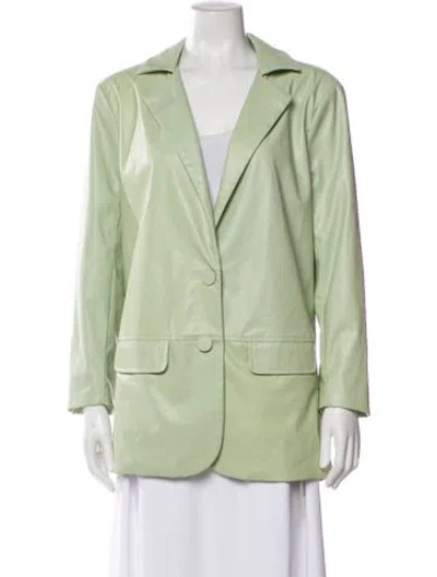 Pre-owned For Love & Lemons Blazer In Green
