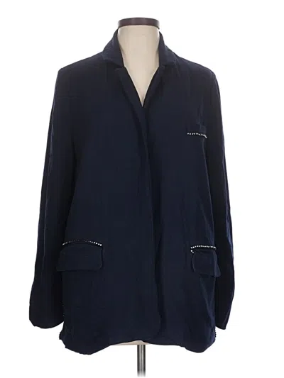 Pre-owned For Love & Lemons Blazer Jacket In Blue