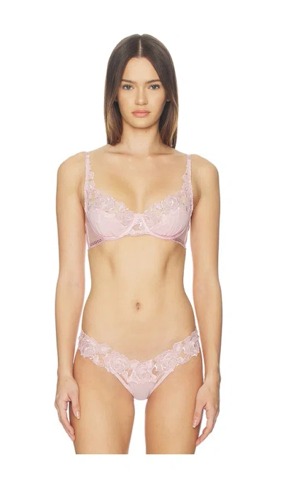 For Love & Lemons Blissful Blooms Underwire Bra In Pink