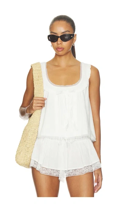 For Love & Lemons Carmella Top In Multi