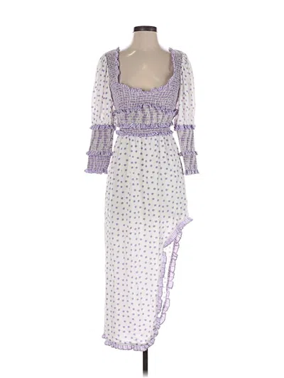 For Love & Lemons Casual Dress In Purple