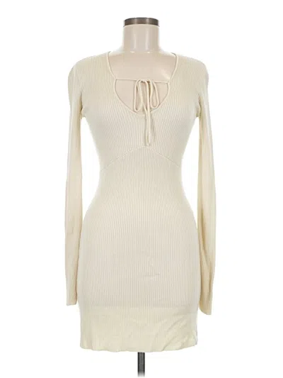 Pre-owned For Love & Lemons Casual Dress In White