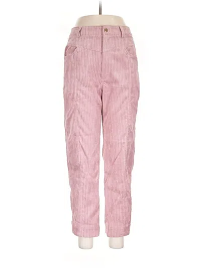 Pre-owned For Love & Lemons Casual Pants In Pink