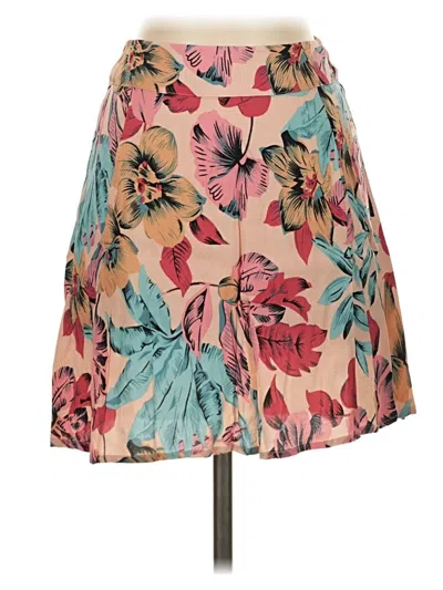 Pre-owned For Love & Lemons Casual Skirt In Tan