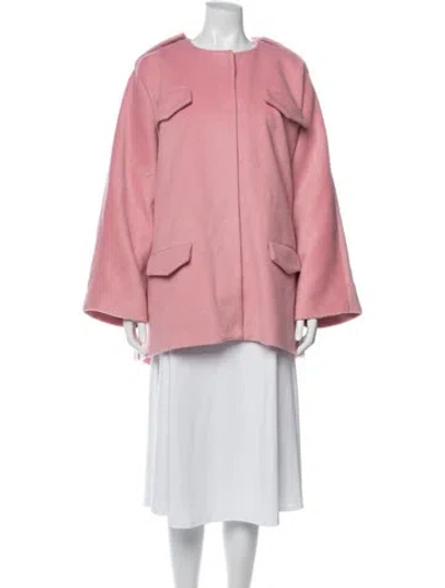 Pre-owned For Love & Lemons Coat In Pink