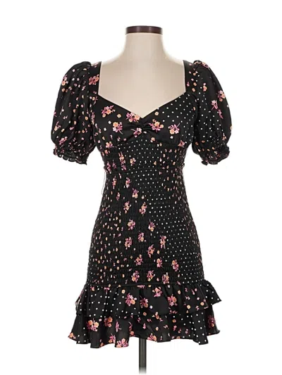 Pre-owned For Love & Lemons Cocktail Dress In Black