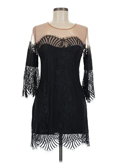 Pre-owned For Love & Lemons Cocktail Dress In Black