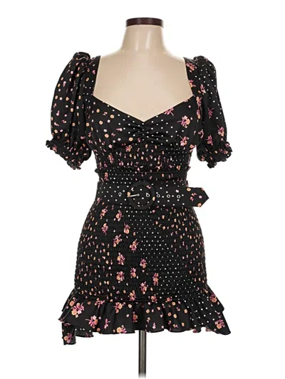 Pre-owned For Love & Lemons Cocktail Dress In Black