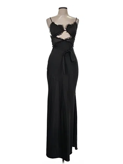 Pre-owned For Love & Lemons Cocktail Dress In Black