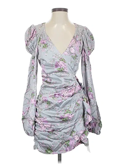 For Love & Lemons Cocktail Dress In Gray