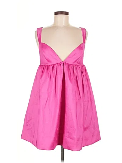 Pre-owned For Love & Lemons Cocktail Dress In Pink