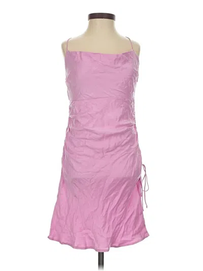 Pre-owned For Love & Lemons Cocktail Dress In Pink