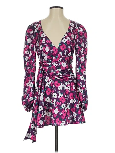Pre-owned For Love & Lemons Cocktail Dress In Purple