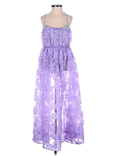 For Love & Lemons Cocktail Dress In Purple