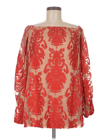 Pre-owned For Love & Lemons Cocktail Dress In Red