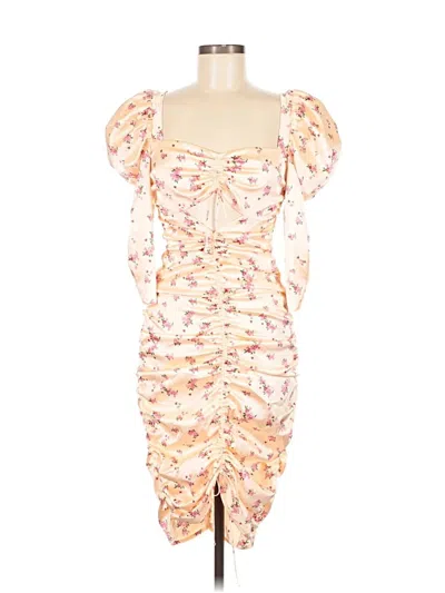 Pre-owned For Love & Lemons Cocktail Dress In White