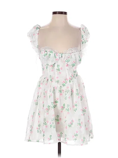 For Love & Lemons Cocktail Dress In White