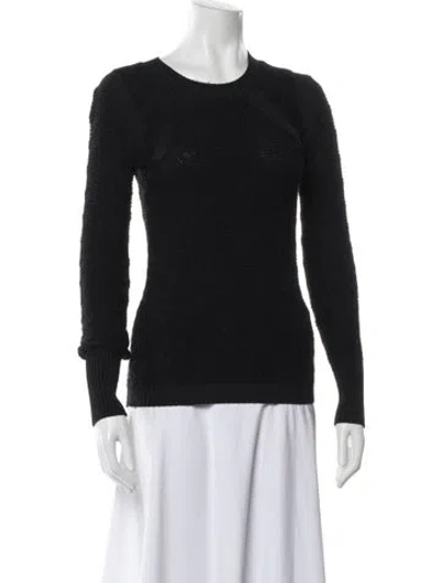 Pre-owned For Love & Lemons Crew Neck Sweater In Gray