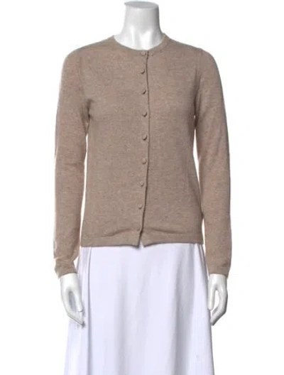 Pre-owned For Love & Lemons Crew Neck Sweater In Neutral